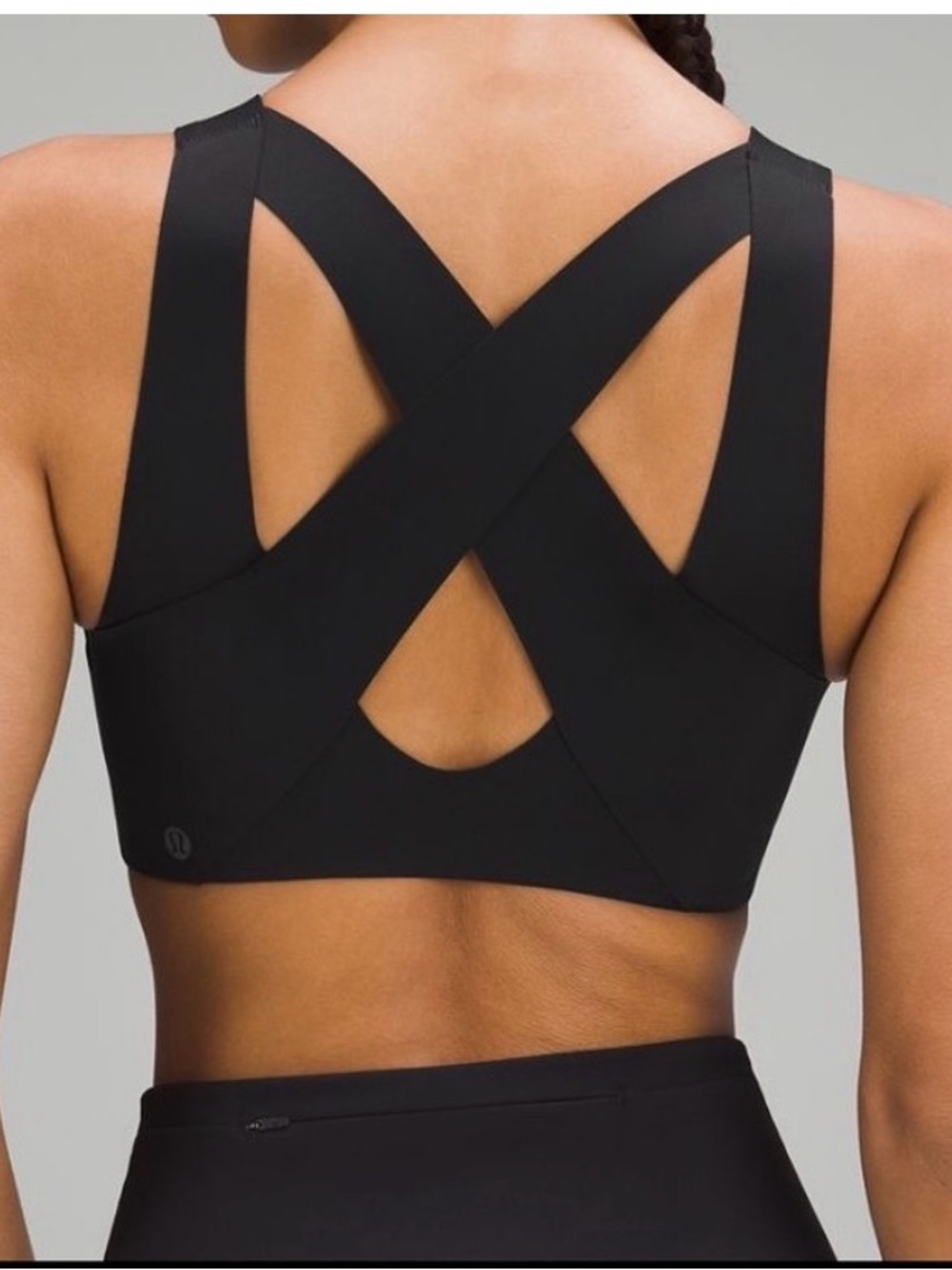 Lululemon Enlite Full Zip Black Bra Size 38DD - Picture 2 of 7